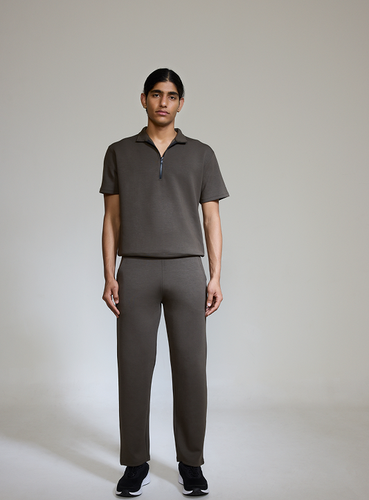 Aeroclouds Retreat Set Half Sleeve Pullover and Pants Olive