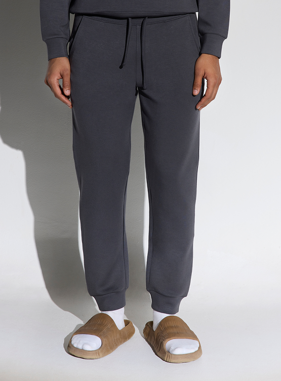 Aeroclouds Retreat Set Full Sleeve Pullover and Joggers Stone Grey