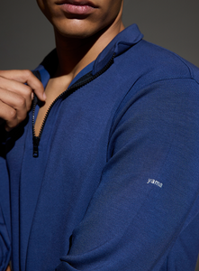 Aeroclouds Retreat Full Sleeve Pullover Luna Blue