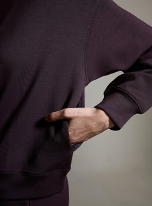 Aeroclouds Womens Retreat Crew Neck Espresso