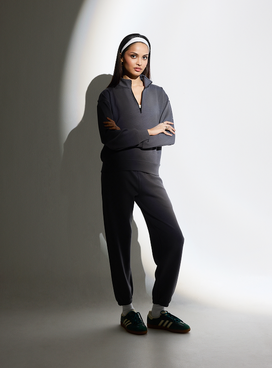 Aeroclouds Women's Retreat Jogger Pants Stone Grey