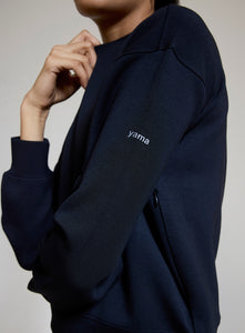 Aeroclouds Womens Retreat Crew Neck Black