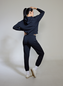 Aeroclouds Womens Retreat Hoodie Black