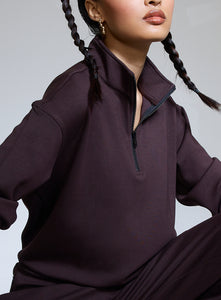 Aeroclouds Retreat Turtle Neck Pullover Espresso