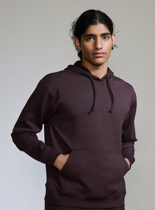 Aeroclouds Mens Retreat Hoodie Espresso