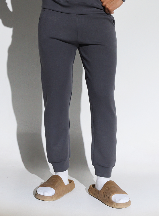 Aeroclouds Retreat Set Full Sleeve Pullover and Joggers Stone Grey