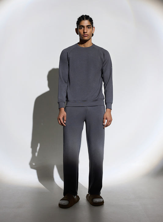 Aeroclouds Retreat Crew Neck Stone Grey