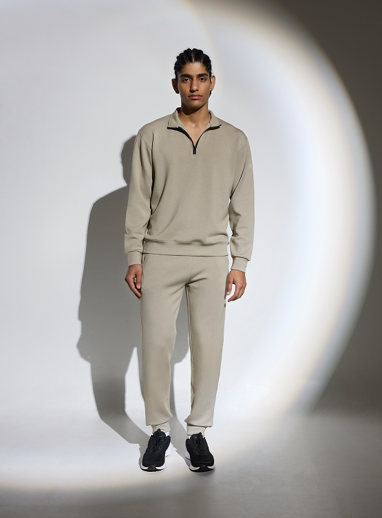 Aeroclouds Men's Retreat Jogger Pants Beige