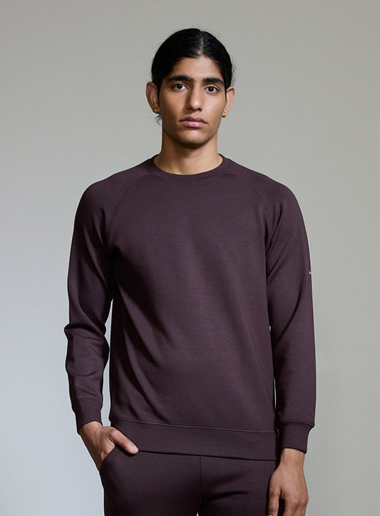 Aeroclouds Retreat Crew Neck Espresso