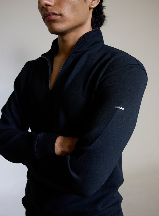 Aeroclouds Retreat Full Sleeve Pullover Black