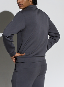 Aeroclouds Retreat Full Sleeve Pullover Stone Grey