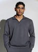 Aeroclouds Retreat Full Sleeve Pullover Stone Grey