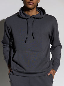Aeroclouds Mens Retreat Hoodie Stone Grey