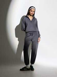 Aeroclouds Retreat Turtle Neck Pullover Stone Grey