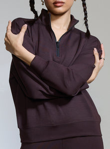 Aeroclouds Retreat Turtle Neck Pullover Espresso