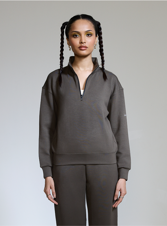 Aeroclouds Retreat Turtle Neck Pullover Olive