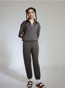 Aeroclouds Retreat Turtle Neck Pullover Olive