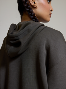 Aeroclouds Womens Retreat Hoodie Olive