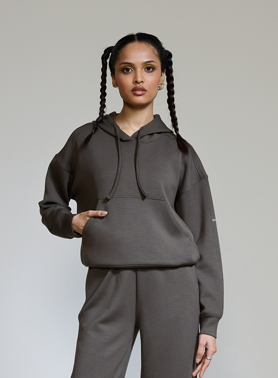 Aeroclouds Womens Retreat Hoodie Olive