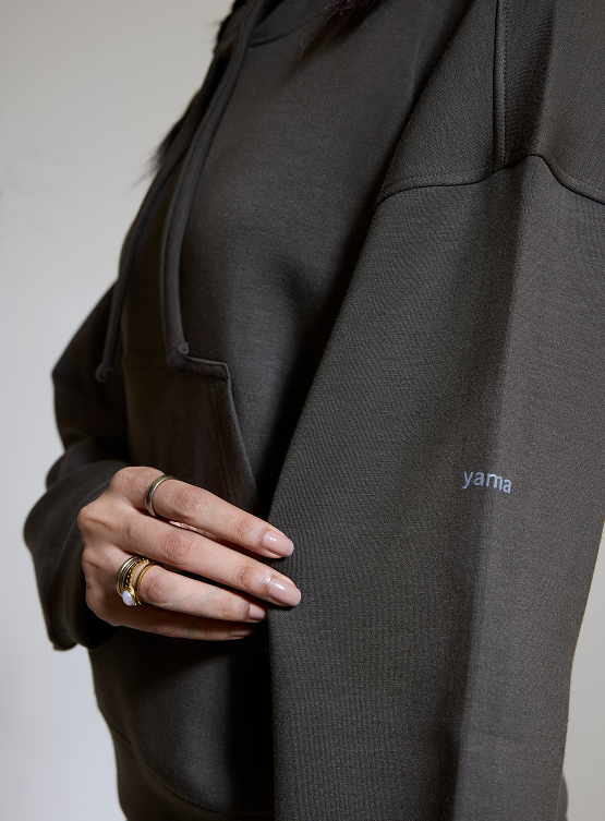 Aeroclouds Womens Retreat Hoodie Olive