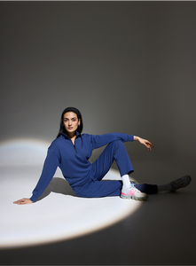 Aeroclouds Wide Leg Retreat Pants Luna Blue