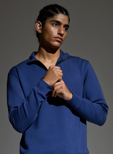 Aeroclouds Retreat Full Sleeve Pullover Luna Blue