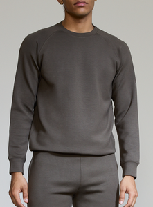 Aeroclouds Mens Retreat Crew Neck Olive