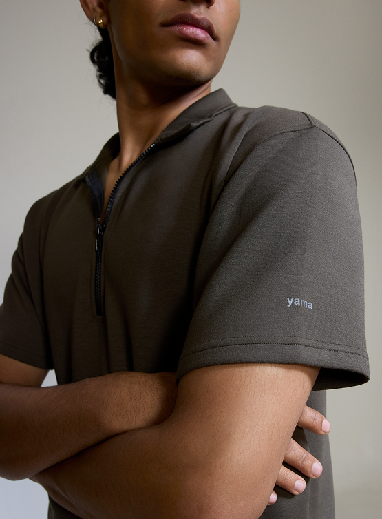 Aeroclouds Retreat Set Half Sleeve Pullover and Pants Olive