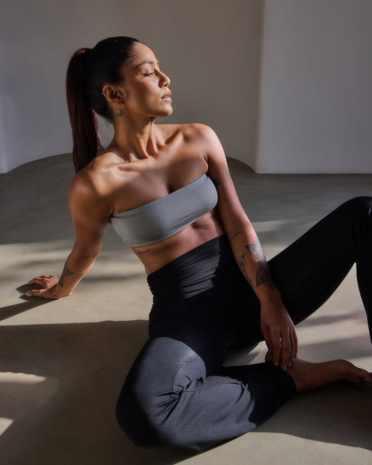 Aero Bandeau Top Weather Grey