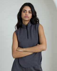 aeroclouds™ Sleeveless Cutout Pullover