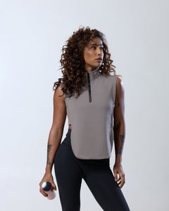 aeroclouds™ Sleeveless Cutout Pullover