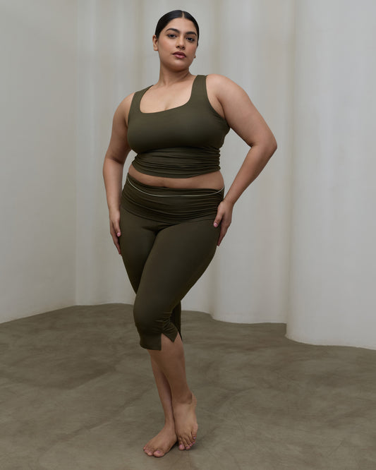 aeroyama™ Foldover Capri