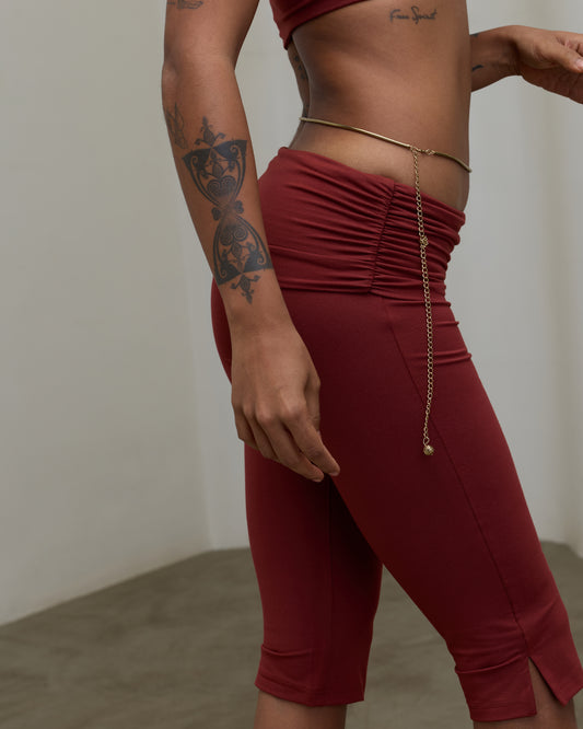 aeroyama™ Foldover Capri