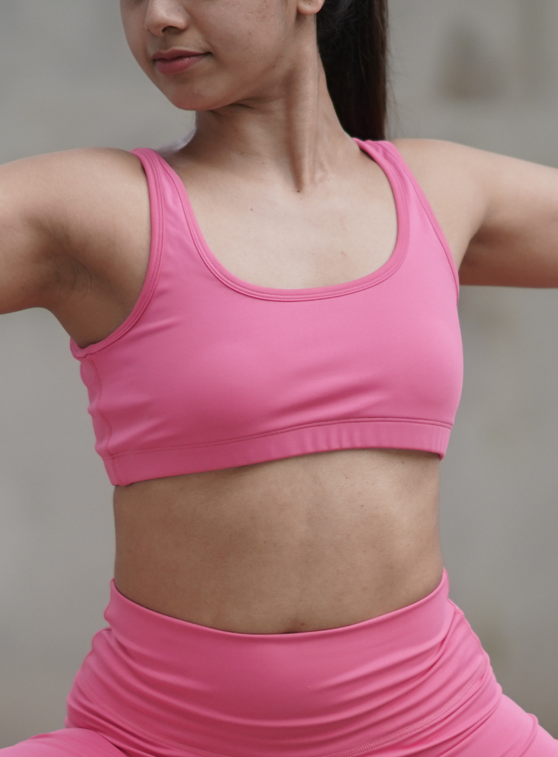 Flo Athletic Bra Pink Power