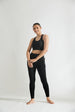 Flo Set Bra Top and Legging Midnight Black