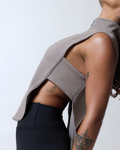 aeroclouds™ Sleeveless Cutout Pullover