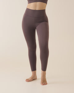 Aero Set Icy Pink Long Sleeve with Thumb Hole and Dusty Fig Leggings