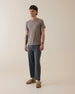 Aero Set Sand Grey Regular Tee and Stone Grey Pants