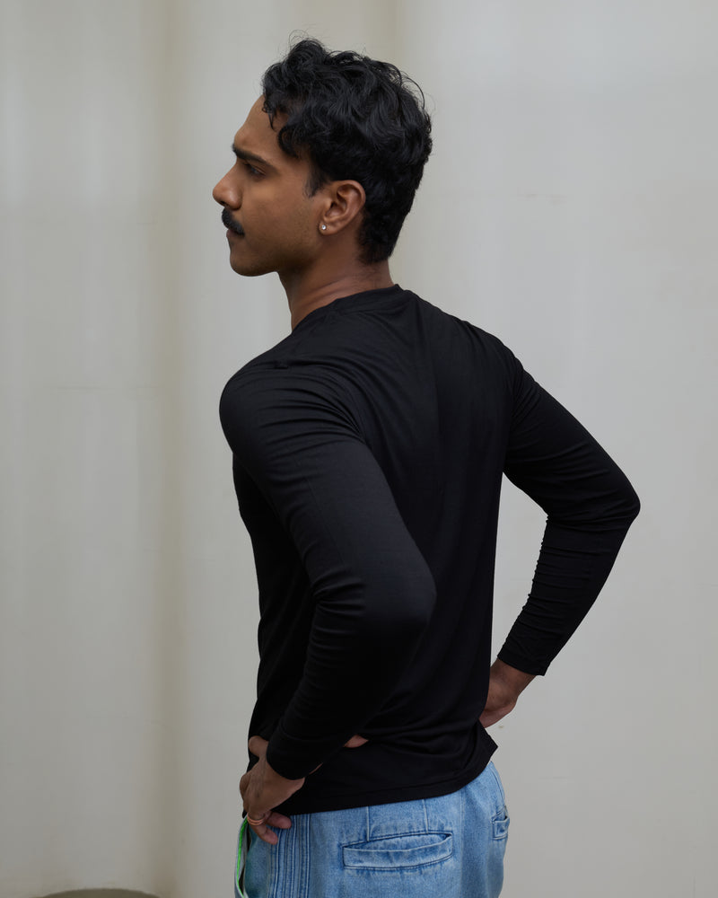 aeroyama™ Henley Long Sleeve Tee