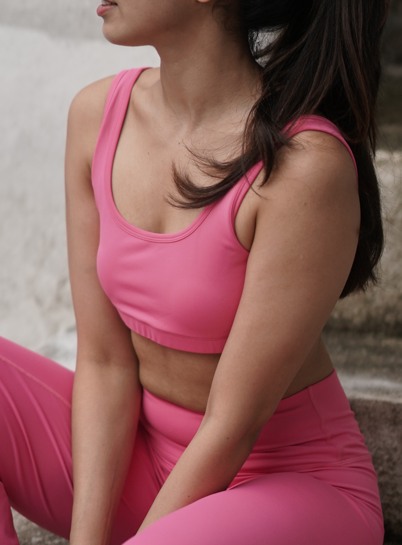 Flo Athletic Bra Pink Power