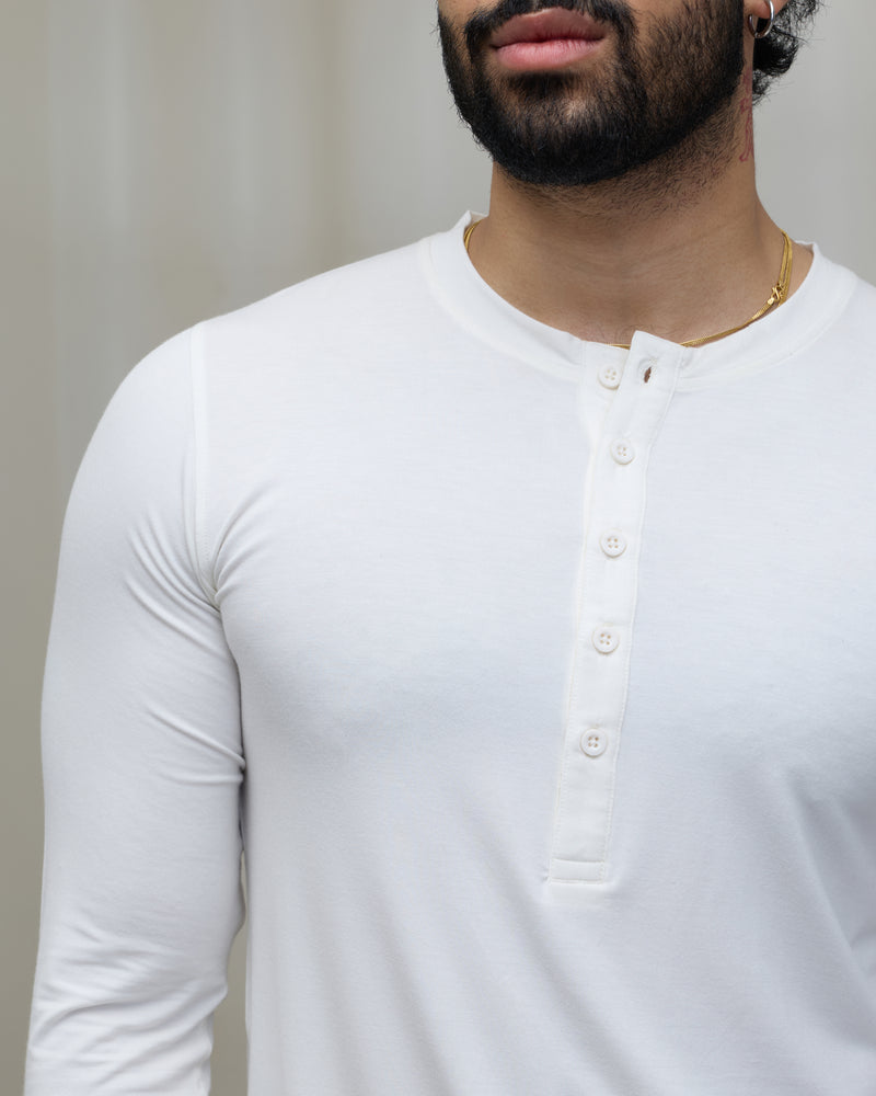 aeroyama™ Henley Long Sleeve Tee