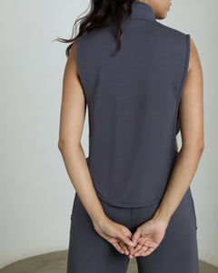 aeroclouds™ Sleeveless Cutout Pullover