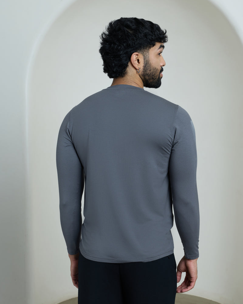 aeroyama™ Henley Long Sleeve Tee
