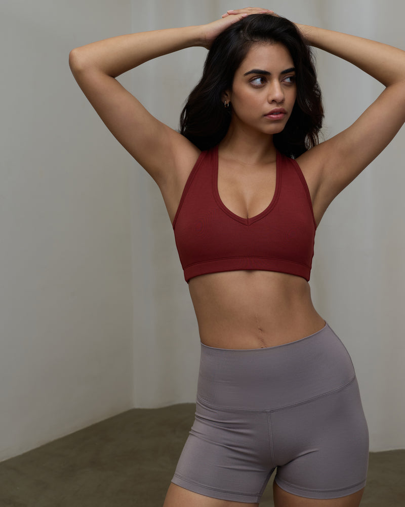 aeroyama™ Plunge Racerback Bra