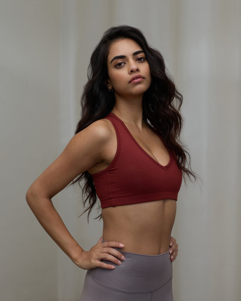 aeroyama™ Plunge Racerback Bra