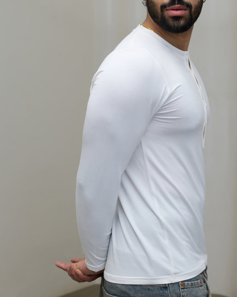 aeroyama™ Henley Long Sleeve Tee