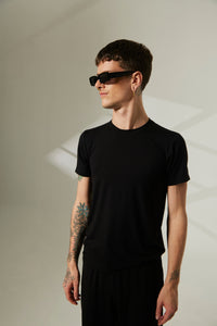 Aero Regular Tee Midnight Black