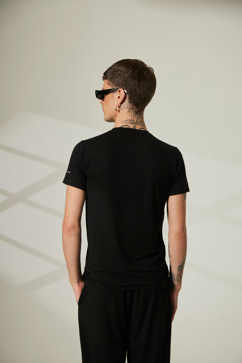 Aero Regular Tee Midnight Black