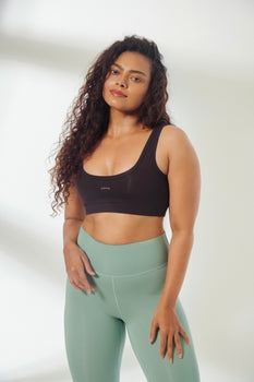 Aero Athletic Bra Espresso