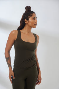 Aero Tank Top Olive